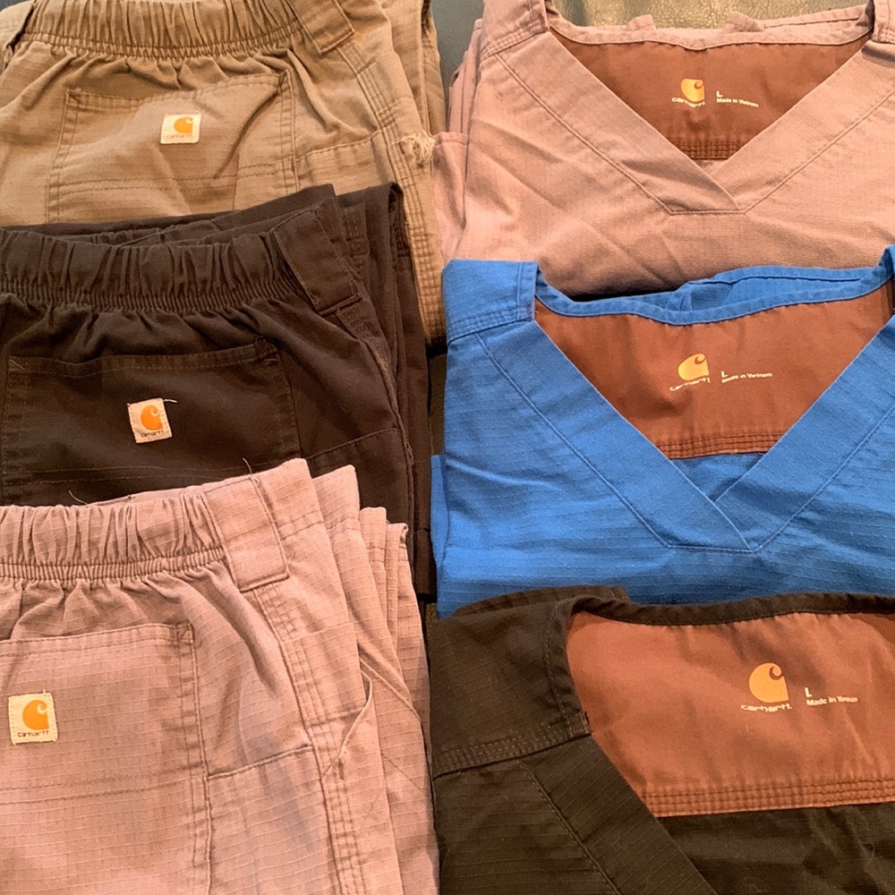 Mens carhartt scrubs lot